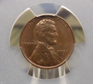 1931 "S" Lincoln WHEAT Cent Penny 1c PCGS MS63 BN #757 BU Uncirculated ECC&C Inc - Picture 1 of 5