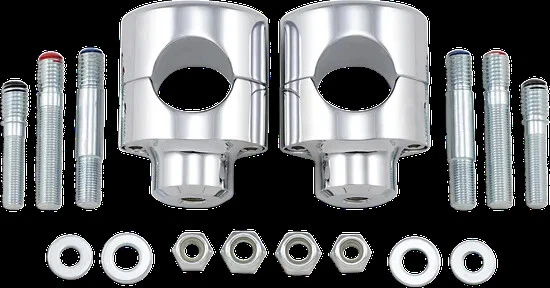 Elevadores rectos cromados Big Buffalo de 1,5 pulgadas para Yamaha Road Star XV1600 99-03 Foto 1 de 3