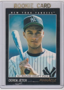 1993 Pinnacle -DEREK JETER- 1st Round Draft Pick #457-(R/C)-NM-MT-HOFr - Picture 1 of 1