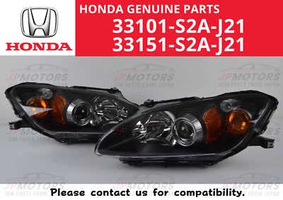 Honda Genuine S2000 AP1 AP2 Late Model KOUKI HID Headlight Left Right Set New - Image 1 of 4