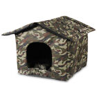 New Listing1Pc Outdoor Kitty House Cat Shelter Pet Tent Bed for Cats Small Dogs Collapsible