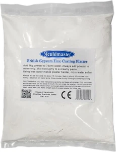 British Gypsum Fine Casting Plaster By Formula 250g-1000Kg Weights Available - Picture 1 of 11