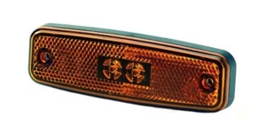 Rubbolite 891/03/04 M891 LED Lato Ambra Marcatore Luce Riflesso 0,5m Fly Piombo 12/24V - Foto 1 di 2