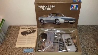 SET KIT BOX PORSCHE 944 CABRIO ITALERI 1:24 NUOVA FONDO DI MAGAZZINO BLISTER - Immagine 1 di 4