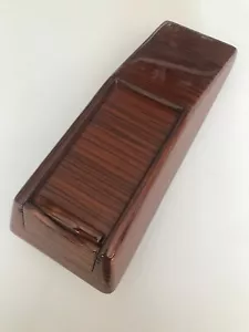 Ablagebox Kassette Mittelkonsole Holz Zebrano Ablagefach für Mercedes W124 NEU - Picture 1 of 6
