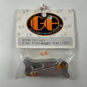Golden Horizons 02246 Silver 120T Aluminum Front Rocker Arms NEW - Picture 1 of 2