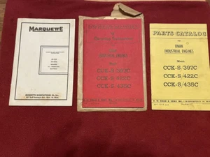 Onan Industrial Engines Owners Manual & Parts Catalog - Picture 1 of 1