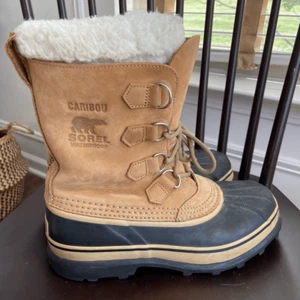 Sorel Caribou Snow Boot Buff NL1005-280 Women’s 10 - Picture 1 of 9