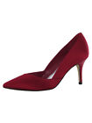 Marc Fisher Femmes Toscane 4 à Enfiler Pompe Chaussures, M Satin Rouge , us 5