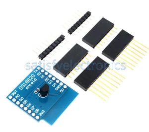 DS18B20 Temperature Sensor Shield Wemos D1 Mini For Arduino NodeMCU NEW - Picture 1 of 5