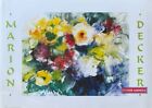 Marion Decker Watercolor Flowers Vintage 1997 UK Import Art Print 20 x 28