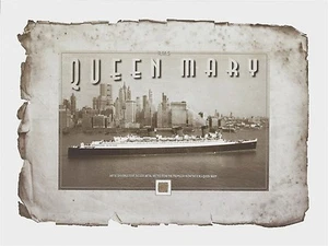 THE QUEEN MARY reliquias de hélice VIRUTAS METÁLICAS pieza, pieza, reliquia, R.M.S - Imagen 1 de 8