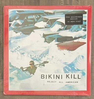 BIKINI KILL Reject All American LP Vinyl 25th Anniversary SEALED - Image 1 of 4