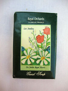 Royal Orchards Perfumers La Belle France Guest Soap Small Travel Du Jardin Royal