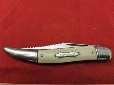 Vtg Colonial Fish Knife Providence Rhode Island - Image 1 of 4