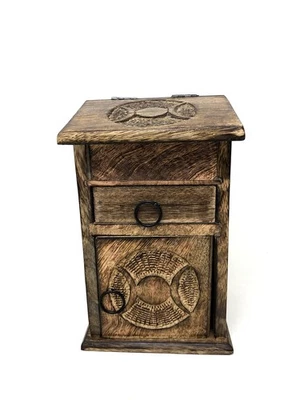 ® Деревянный Тройной Лунный Травяной Шкаф - Изображение 1 из 4