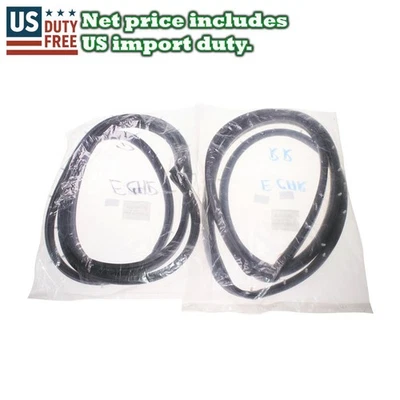 Restricción climática para puertas traseras Fit 1991-95 Mitsubishi Mirage Lancer CA3A CB6A CD5A CE9A Foto 1 de 4