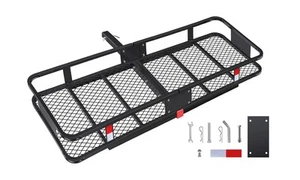 KAIZONPOT 60" x 24" x 6" Trailer Hitch Cargo Carrier Hitch Mount Folding Vehi... - Picture 1 of 8