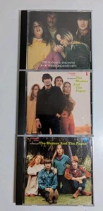 Lot of 3 CD's The Mamas And The Papas 16 Of Their Greatest Hits & Creeque Alley - Picture 1 of 8