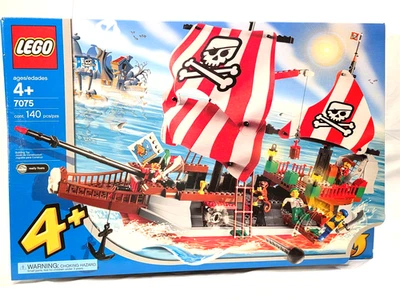 Lego 7075 Barco Pirata Capitán Barbaneja, Caja Sellada, Raro Foto 1 de 4