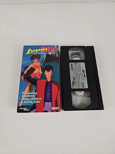 Lupin's III's Greatest Capers (VHS ,1994) anime Albatross, Wings of Death, Aloha - Picture 1 of 7