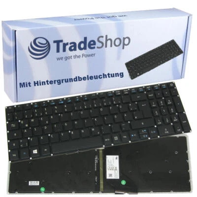 Original Tastatur beleuchtet QWERTZ DE für Acer Aspire A517-51G A715 E1-771G - Bild 1 von 3