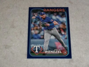 2024 Topps Update Davis Wendzel Royal Blue Rookie #US248 - Picture 1 of 2