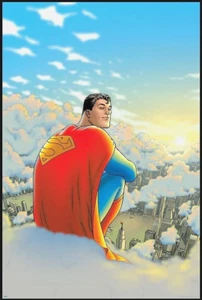 🔥~MONDO~ALL STAR SUPERMAN #1~🔥~FRANK QUITELY~36 x24 LMTD SCREENPRINT POSTER~🔥 - Picture 1 of 1