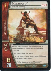 Marvel VS CCG - Marvel Knights - Mephisto #146 Rare Foil - Picture 1 of 1