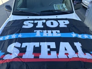 Stop Election Flag Lot 12 Flags 3 Ft By 5 Ft - Picture 1 of 6