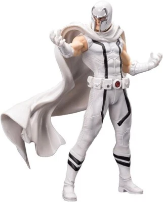 Kotobukiya ARTFX+ Marvel NOW X-Men White Magneto 1/10 PVC Painted Figure Japan - Image 1 of 4
