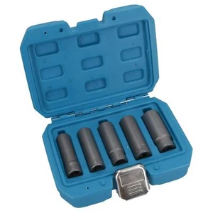 Juego de 5 piezas de extractor de perno profundo de accionamiento de 3/8" removedor de enchufe de torsión de tuerca rota dañado - Imagen 1 de 6