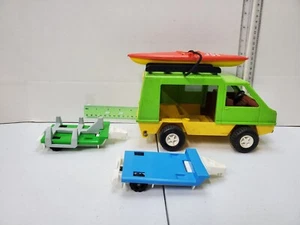 Fisher Price Adventure People 77 81 Van Submarine Kayak Lunar Rover Trailer - Picture 1 of 18