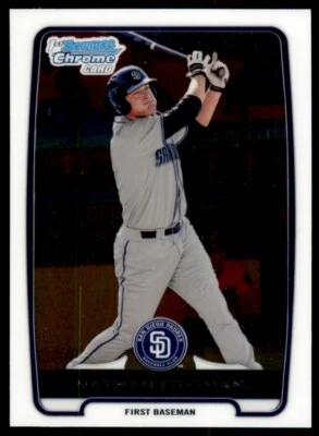 2012 Bowman Chrome Prospects Nathan Freiman San Diego Padres #BCP4 - Image 1 of 2