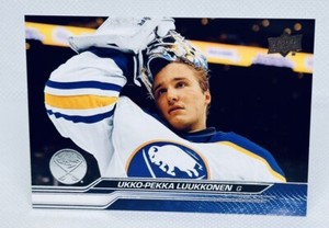 Ukko-Pekka Luukkonen 2023-24 Upper Deck Series 1 #23 Buffalo Sabres