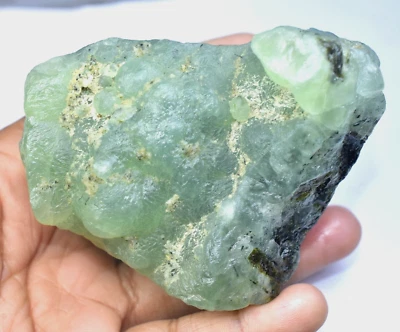 100% Natural Huge Prehnite 1711.00 CT Untreated Facet Specimen Rough Africa - Image 1 of 4