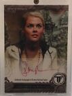 2012 RACHEL TAYLOR AS MAGGIE MADSEN TRANSFORMERS RED AUTOGRAPH AUTO CARD