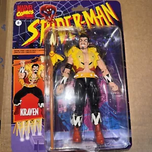 Marvel Legends - KRAVEN -Animated Walmart Exclusive -Spider-Man Retro Collection - Picture 1 of 2