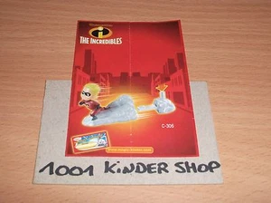 KINDER C-306 C306 THE INCREDIBLES UNGLAUBLICHEN - BPZ NEUTRAL - Photo 1/2