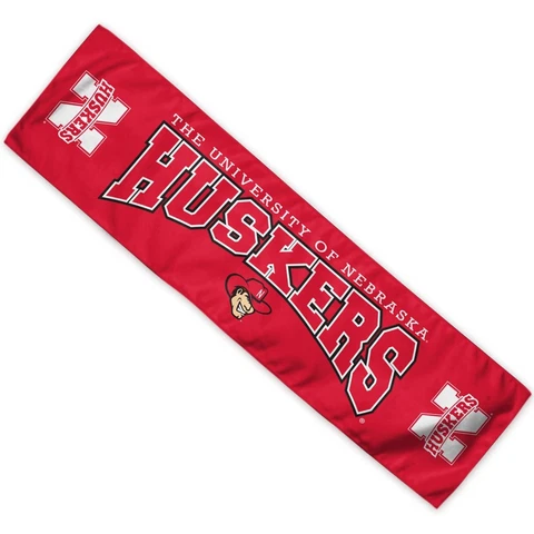 University of Nebraska Cornhuskers Wincraft NCAA 8x30 Cooling Towel FREE SHIP! Cover