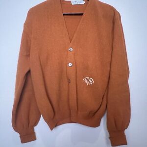 Vintage Parker of Vienna Cardigan Sweater Alpaca Kurt Cobain 42 US L Grandpa