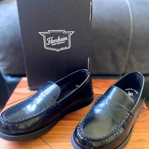 Florsheim Youth Penny Loafers Dress Shoes Memory Foam Black Slip On Size 4 NWB - Picture 1 of 11