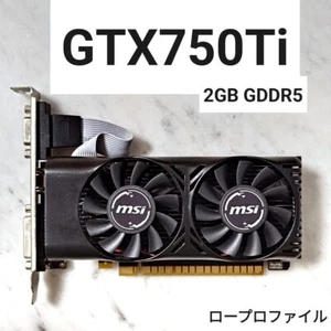 MSI GeForce GTX 750 Ti 2GB 2GD5TLP Low Profile Dual Fan - Bild 1 von 5