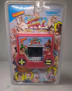 VTG 1994 Tiger Talking Street Fighter II Handheld Electronic LCD Game New Sealed - Picture 1 of 2