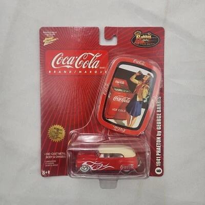 lot of 4 2006 Johnny Lightning Coca Cola Brand Series #2, #4, #6, #8, - Image 1 of 4