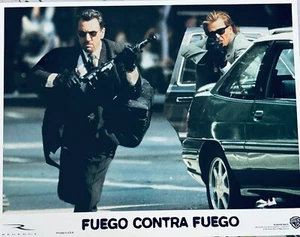 INTERNAZIONALE 1995 VAL KILMER HEAT ORIGINALE 11"X14" CINEMA FILM LOBBY CARD 3 - Foto 1 di 1