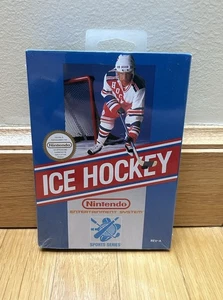 NES Nintendo ICE HOCKEY NEW & Factory Sealed with Authentic H-Seam! & Hang Tag - Picture 1 of 7