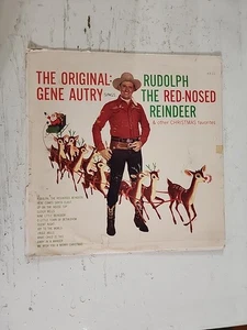 Gene Autry Sings Rudolph Red Nosed Reindeer Vinyl LP Classic Record Christmas - Bild 1 von 4
