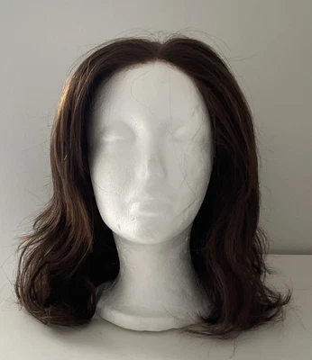 Henry Margu Kendall 假发 6H 栗色棕色带奥本亮点 — 第 1/4 张图片