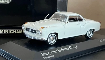 Minichamps Borgward Isabella Coupé Blanco 1/43 Modelo Coche Limitado 2496 un. Foto 1 de 4